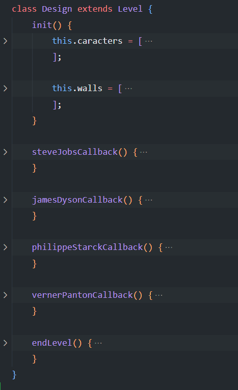 Instanciation d'un niveau