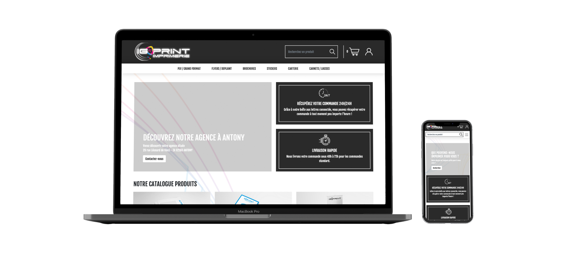 Mockup du portfolio de Agathe Verasdonck